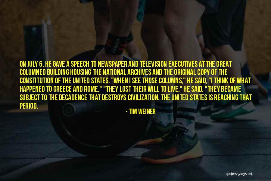Be An Original Not A Copy Quotes By Tim Weiner Be An Original Not A Copy Quotes By Tim Weiner