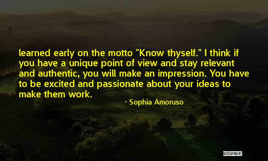 Be Authentic Not Unique Quotes By Sophia Amoruso Be Authentic Not Unique Quotes By Sophia Amoruso