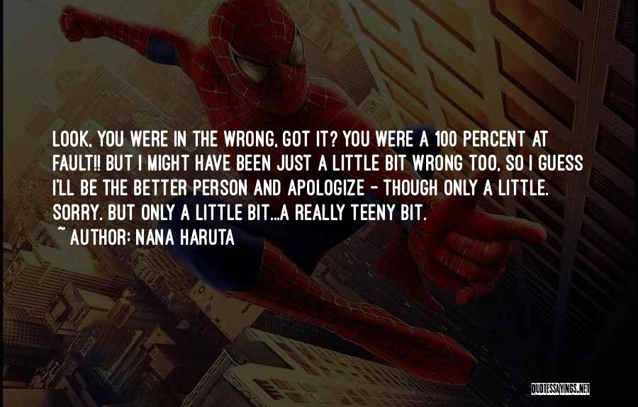 Be Better Person Quotes By Nana Haruta