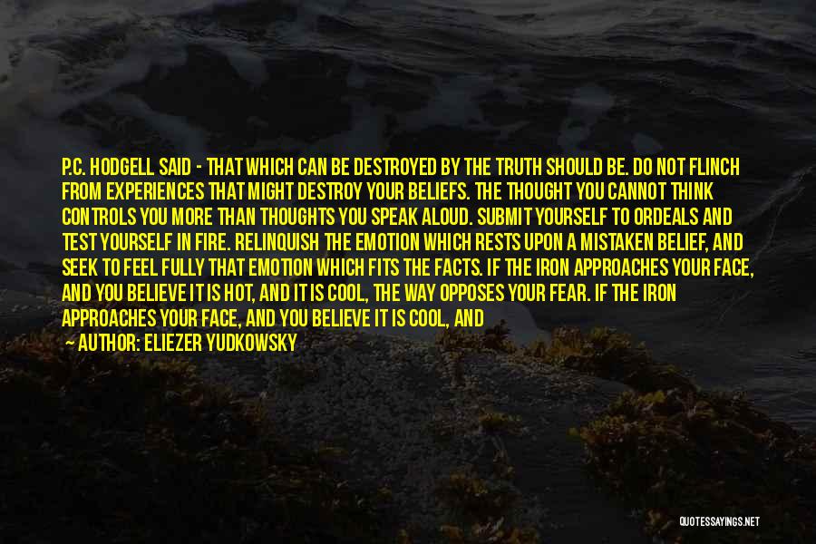 Be Calm Quotes By Eliezer Yudkowsky
