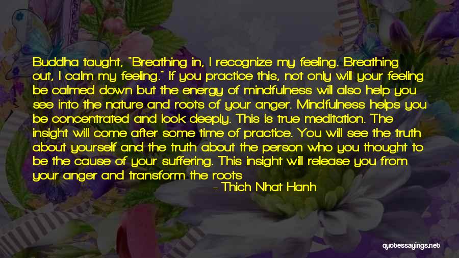 Be Calm Quotes By Thich Nhat Hanh