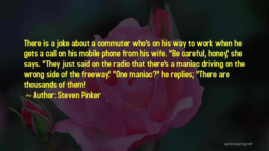 Be Careful While Driving Quotes By Steven Pinker