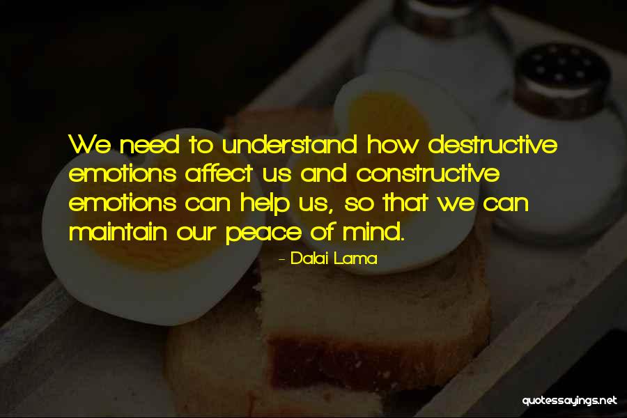 Be Constructive And Destructive Quotes By Dalai Lama Be Constructive And Destructive Quotes By Dalai Lama
