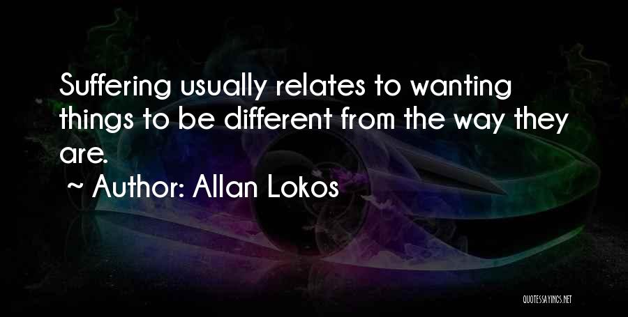 Be Different Inspirational Quotes By Allan Lokos