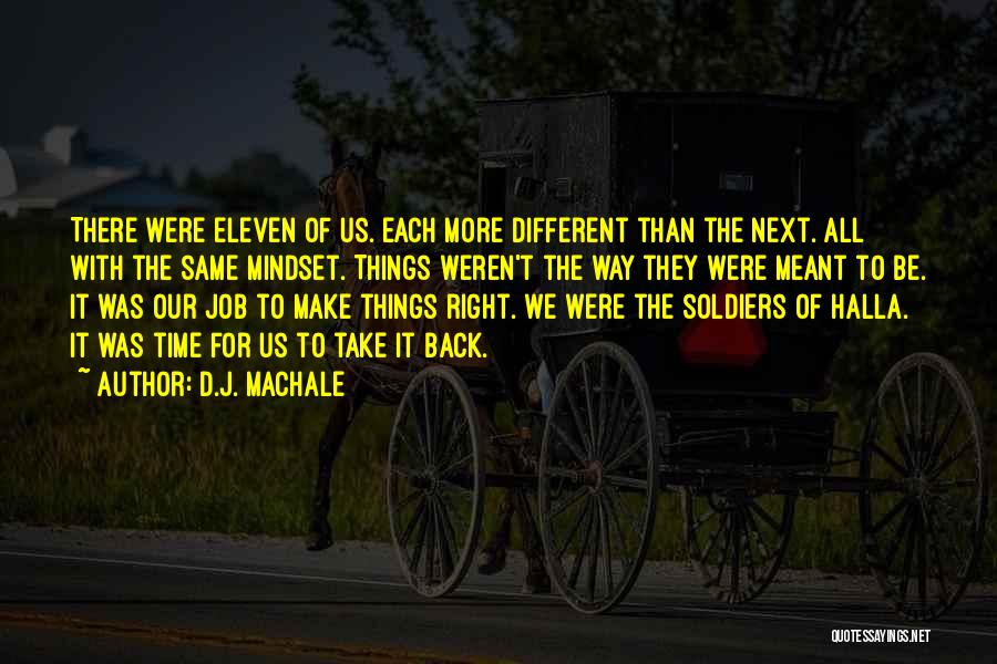 Be Different Inspirational Quotes By D.J. MacHale