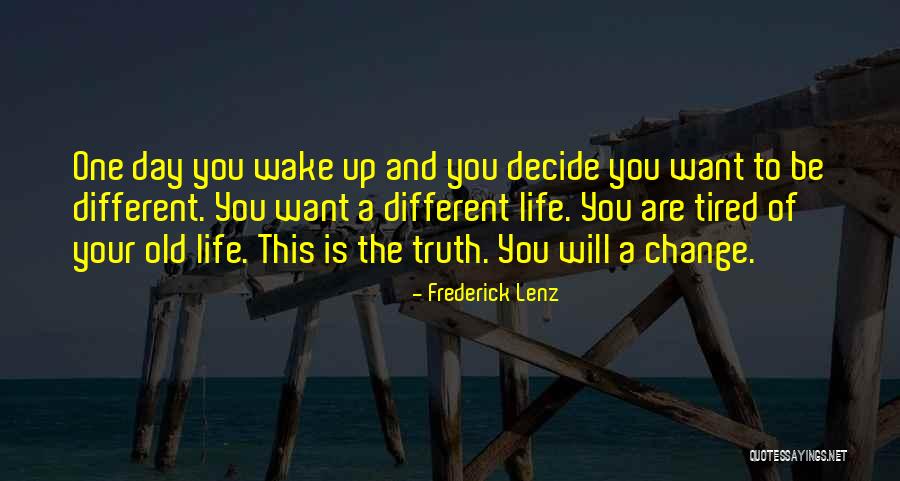 Be Different Inspirational Quotes By Frederick Lenz