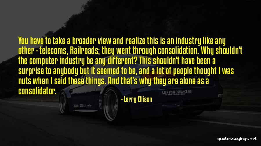 Be Different Inspirational Quotes By Larry Ellison