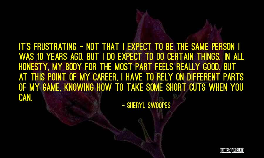 Be Different Short Quotes By Sheryl Swoopes