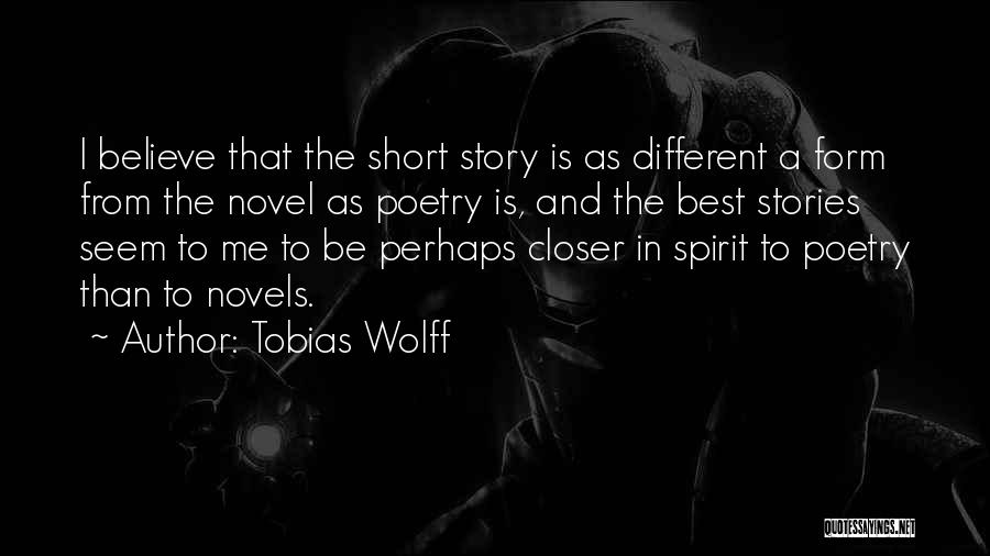 Be Different Short Quotes By Tobias Wolff