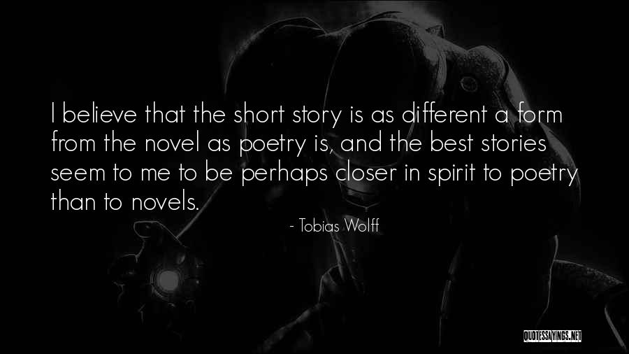 Be Different Short Quotes By Tobias Wolff