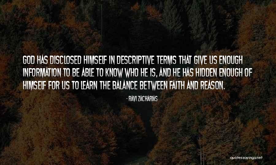 Be Faith Quotes By Ravi Zacharias Be Faith Quotes By Ravi Zacharias