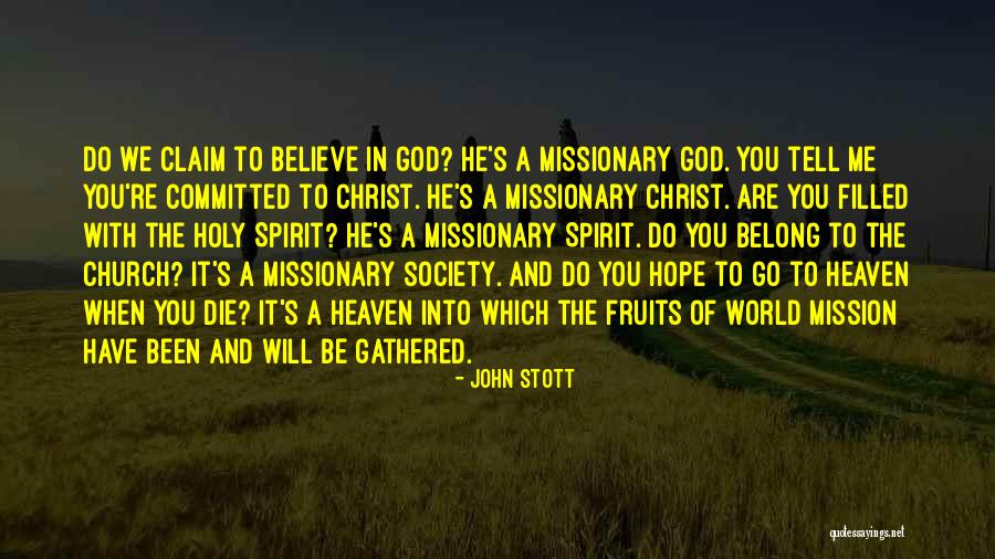 Be Filled With The Holy Spirit Quotes By John Stott Be Filled With The Holy Spirit Quotes By John Stott