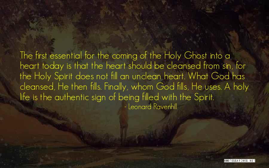 Be Filled With The Holy Spirit Quotes By Leonard Ravenhill Be Filled With The Holy Spirit Quotes By Leonard Ravenhill