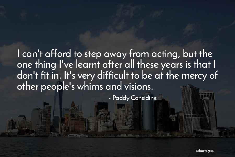 Be Fit Quotes By Paddy Considine