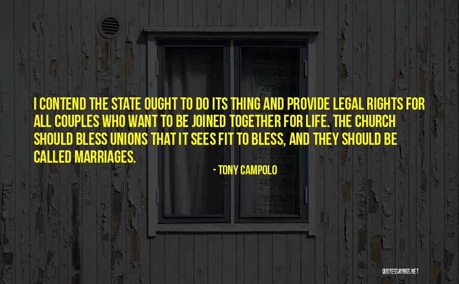 Be Fit Quotes By Tony Campolo