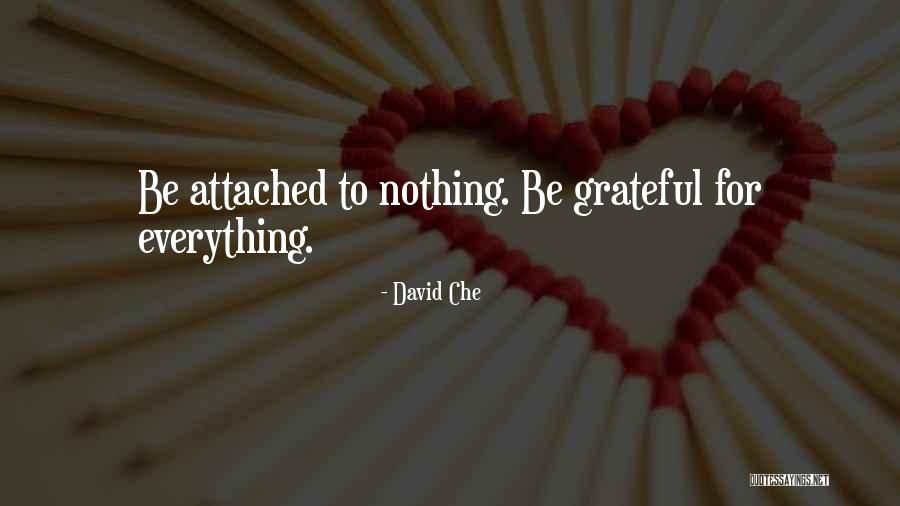 Be Grateful For Everything You Have Quotes By David Che Be Grateful For Everything You Have Quotes By David Che
