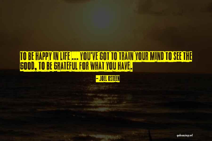 Be Grateful For Your Life Quotes By Joel Osteen Be Grateful For Your Life Quotes By Joel Osteen