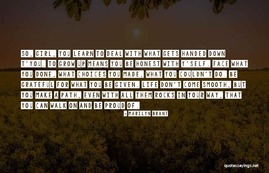 Be Grateful For Your Life Quotes By Marilyn Brant Be Grateful For Your Life Quotes By Marilyn Brant