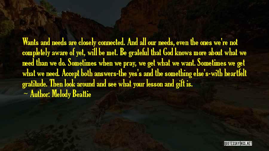 Be Grateful God Quotes By Melody Beattie