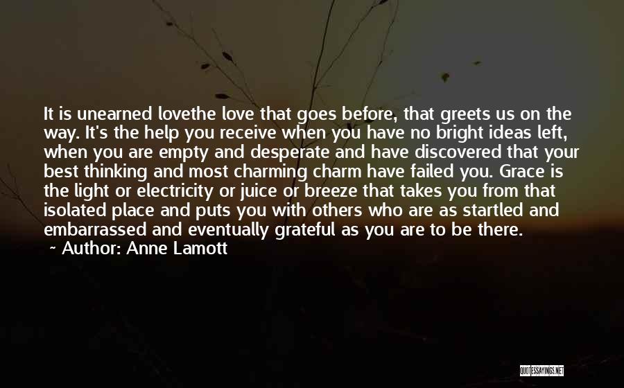 Be Grateful Love Quotes By Anne Lamott