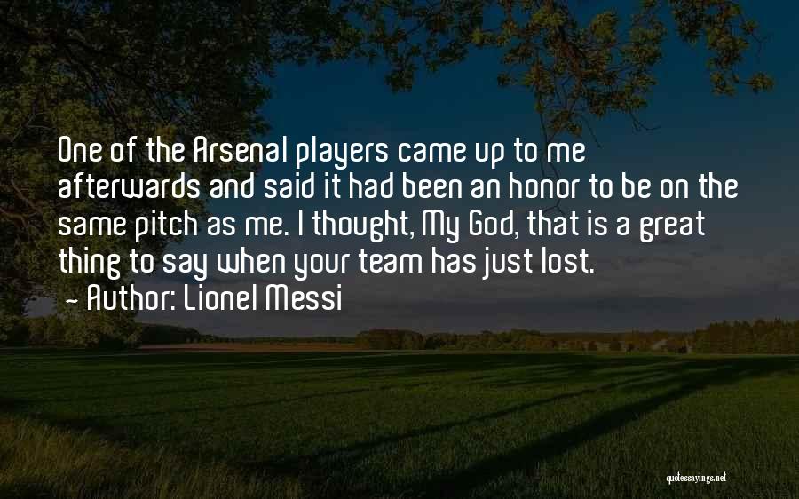 Be Great Sports Quotes By Lionel Messi