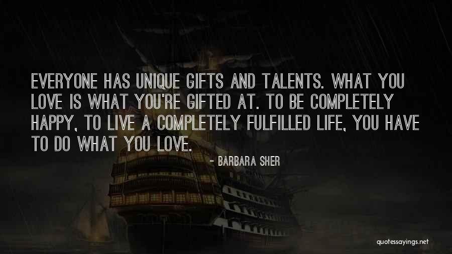 Be Happy And Live Life Quotes By Barbara Sher