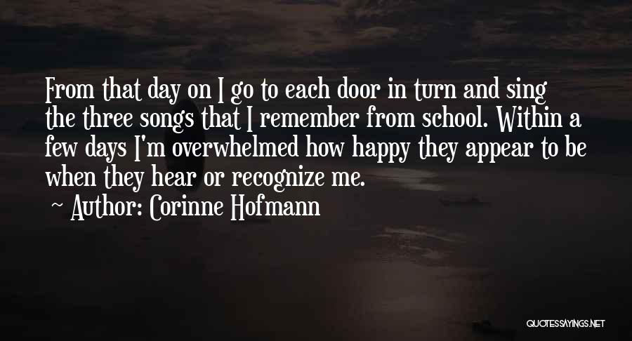 Be Happy Me Quotes By Corinne Hofmann