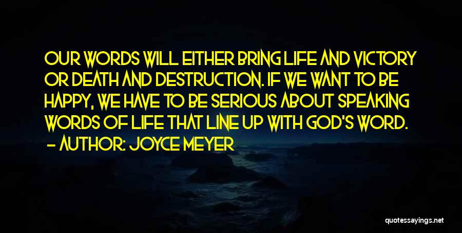 Be Happy With God Quotes By Joyce Meyer