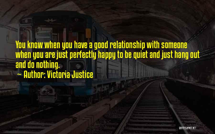 Be Happy With Someone Quotes By Victoria Justice