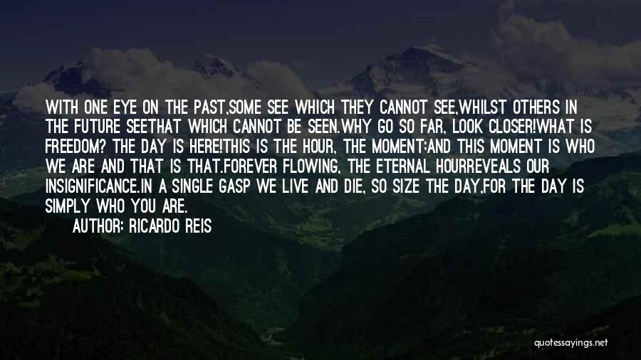 Be Here Forever Quotes By Ricardo Reis