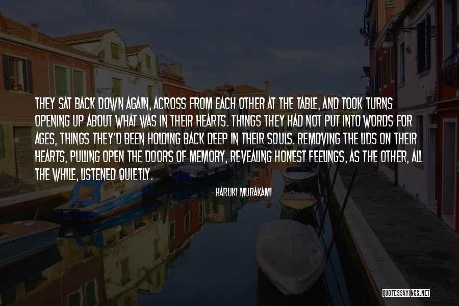 Be Honest About Your Feelings Quotes By Haruki Murakami Be Honest About Your Feelings Quotes By Haruki Murakami