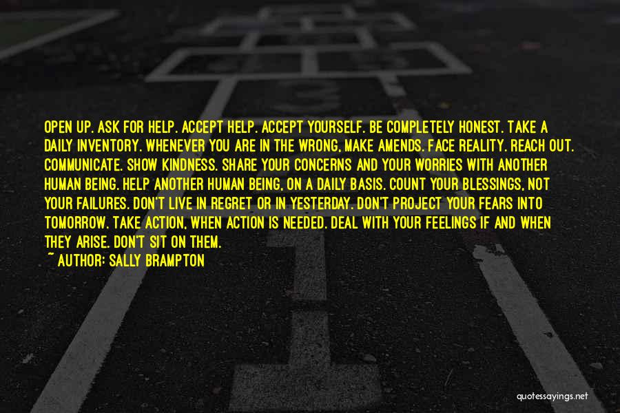 Be Honest With Yourself Quotes By Sally Brampton