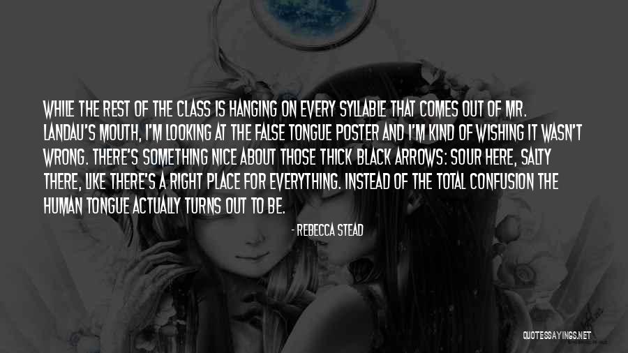 Be Kind And Nice Quotes By Rebecca Stead Be Kind And Nice Quotes By Rebecca Stead