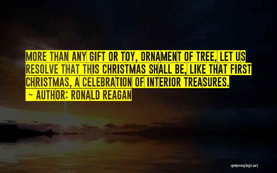 Be Like A Christmas Tree Quotes By Ronald Reagan