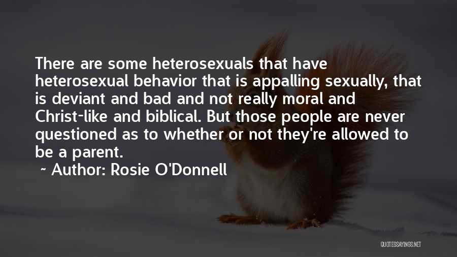 Be Like Christ Quotes By Rosie O'Donnell