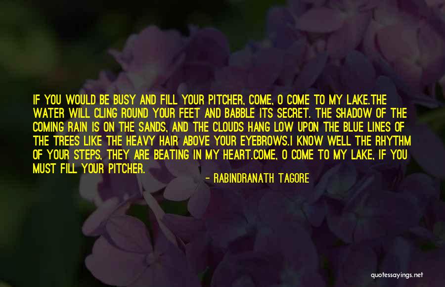 Be Like Water Quotes By Rabindranath Tagore