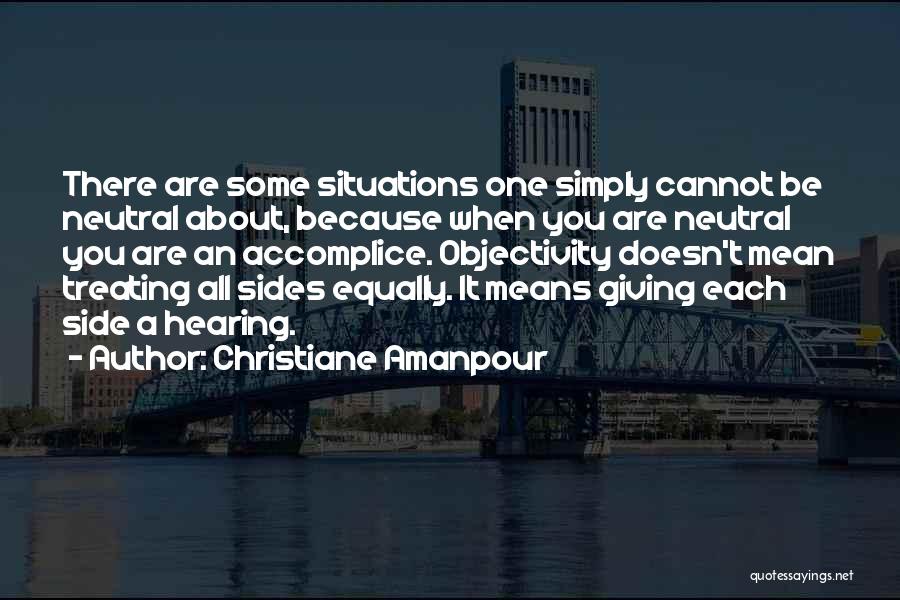 Be Mean Quotes By Christiane Amanpour