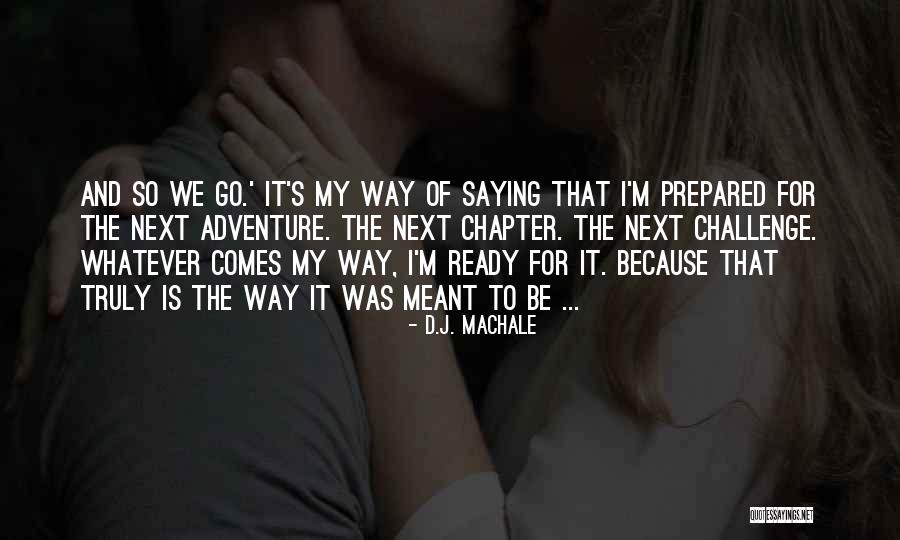 Be Meant To Quotes By D.J. MacHale Be Meant To Quotes By D.J. MacHale