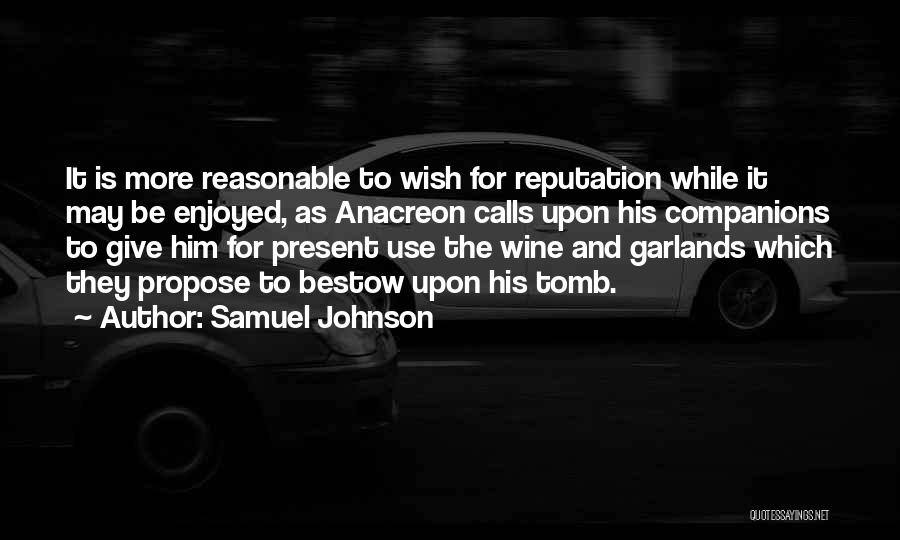 Be More Present Quotes By Samuel Johnson