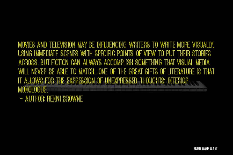 Be More Specific Quotes By Renni Browne
