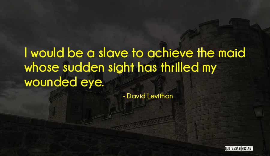 Be My Slave Quotes By David Levithan Be My Slave Quotes By David Levithan