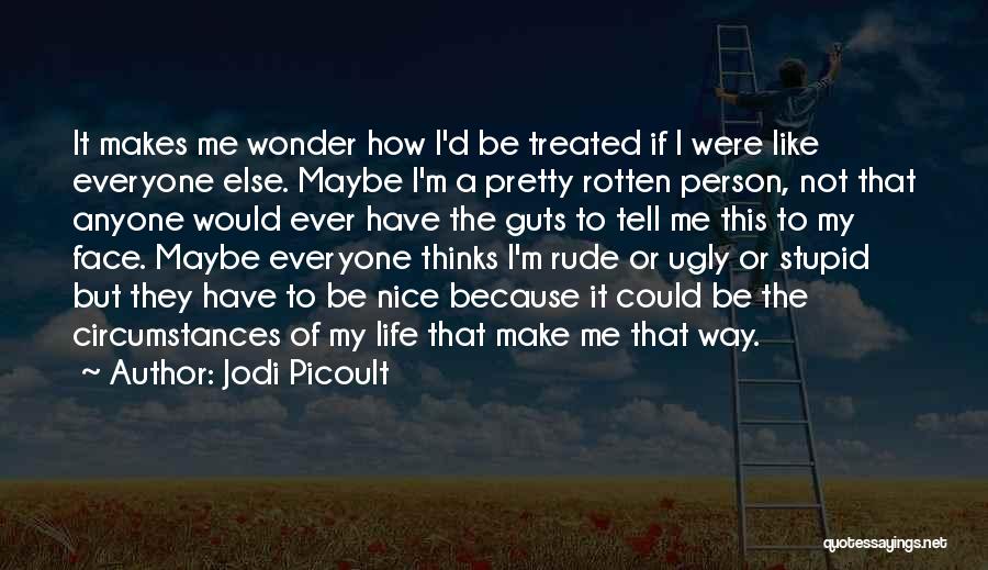 Be Nice Person Quotes By Jodi Picoult