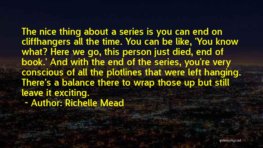 Be Nice Person Quotes By Richelle Mead