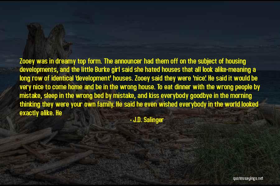 Be Nice To Each Other Quotes By J.D. Salinger Be Nice To Each Other Quotes By J.D. Salinger