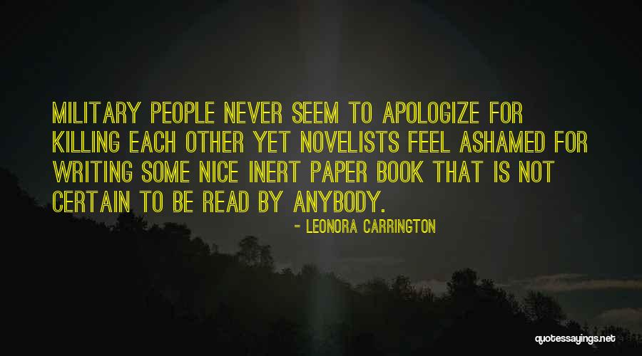 Be Nice To Each Other Quotes By Leonora Carrington Be Nice To Each Other Quotes By Leonora Carrington