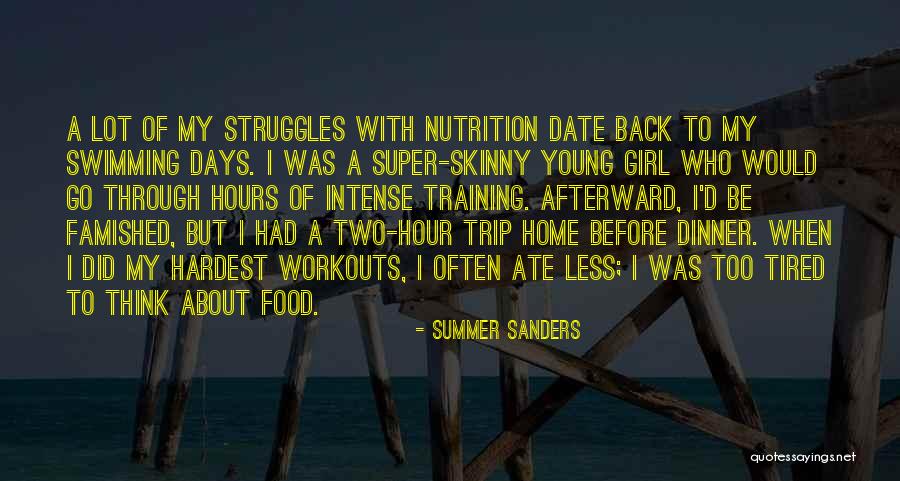 Be Nutrition Quotes By Summer Sanders Be Nutrition Quotes By Summer Sanders