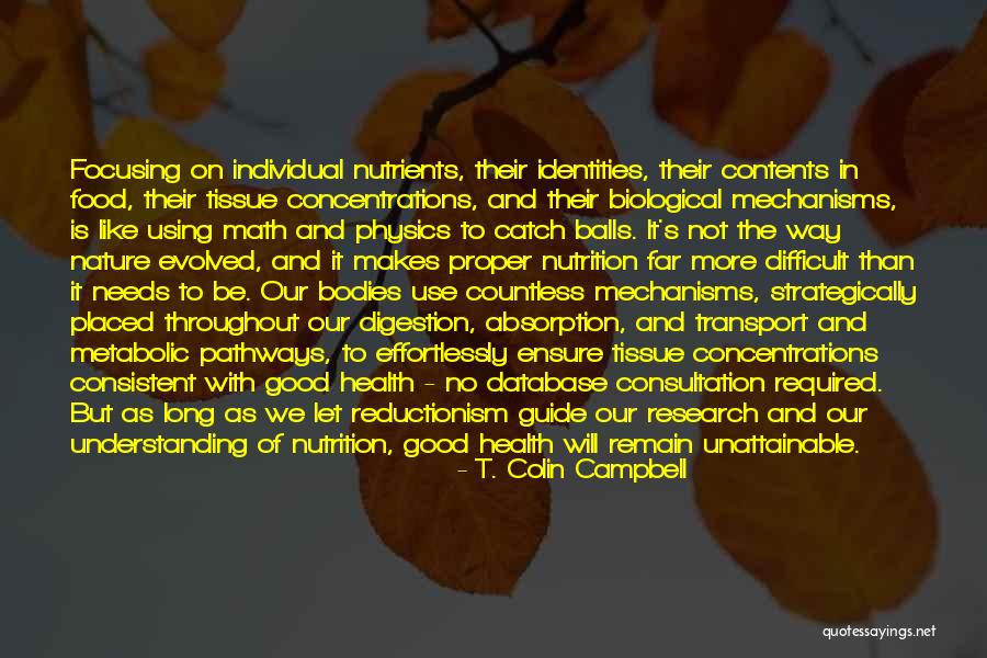Be Nutrition Quotes By T. Colin Campbell Be Nutrition Quotes By T. Colin Campbell