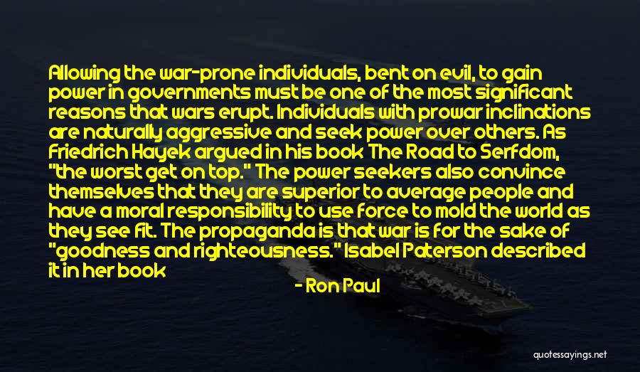 Be On Top Of The World Quotes By Ron Paul