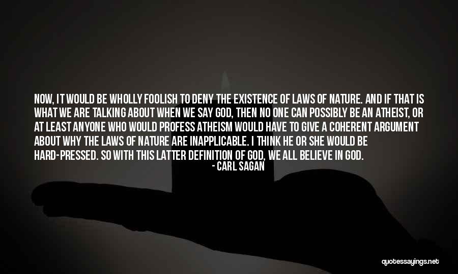 Be One With Nature Quotes By Carl Sagan