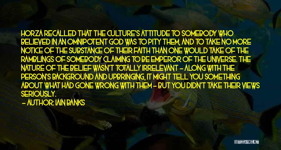 Be One With Nature Quotes By Iain Banks